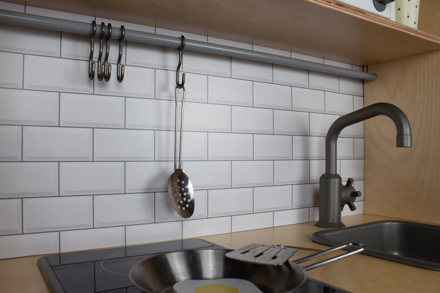 Metro Muro keukentje sticker geschikt voor IKEA DUKTIG