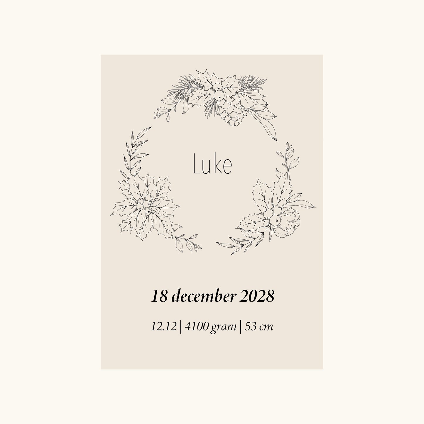 Geboortebloem December (Hulst)