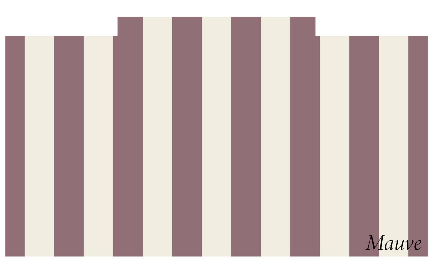 Ikea Trofast sticker, streep mauve