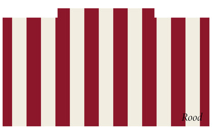 Ikea Trofast sticker, streep rood