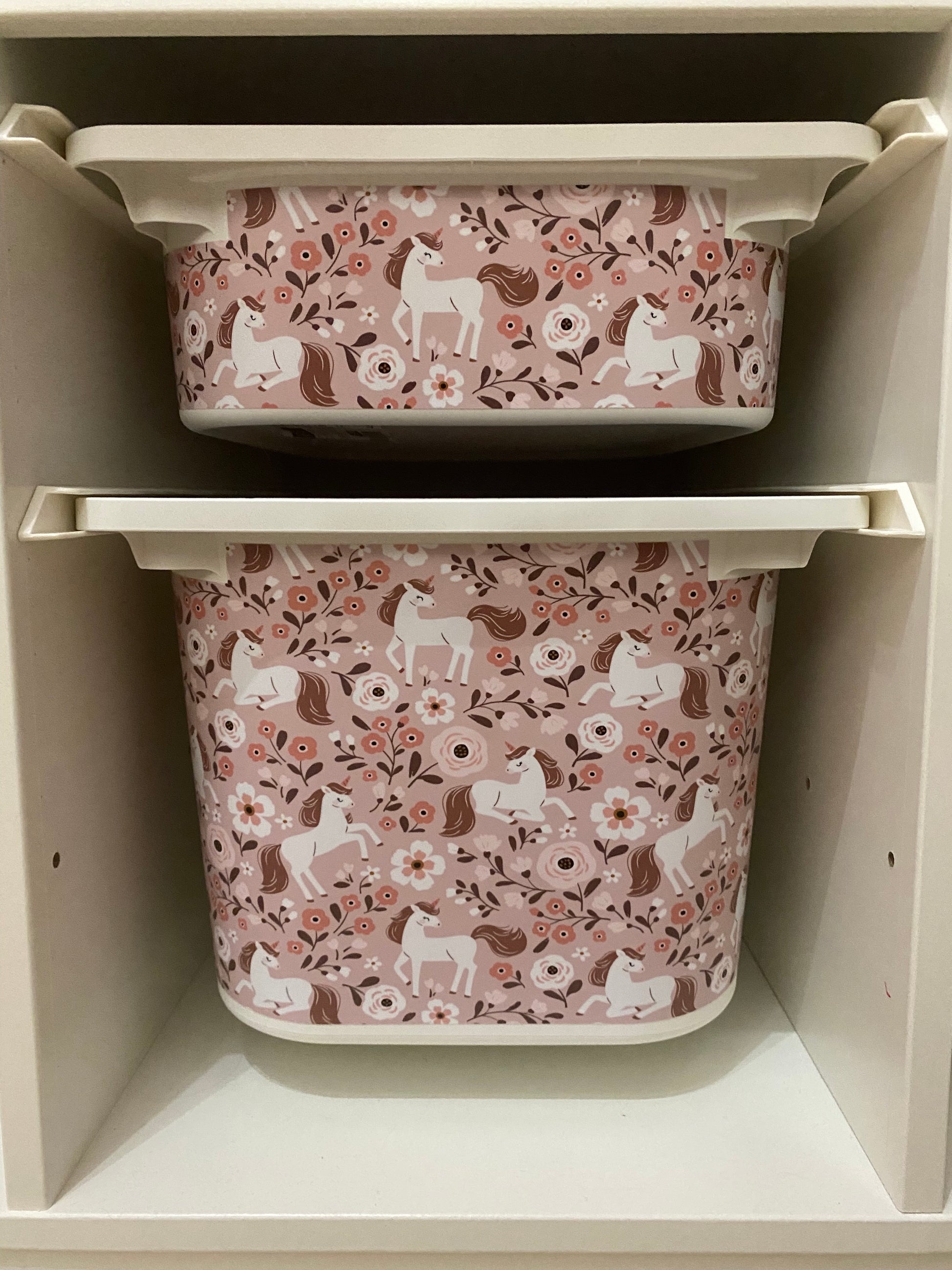 Ikea Trofast sticker, unicorn