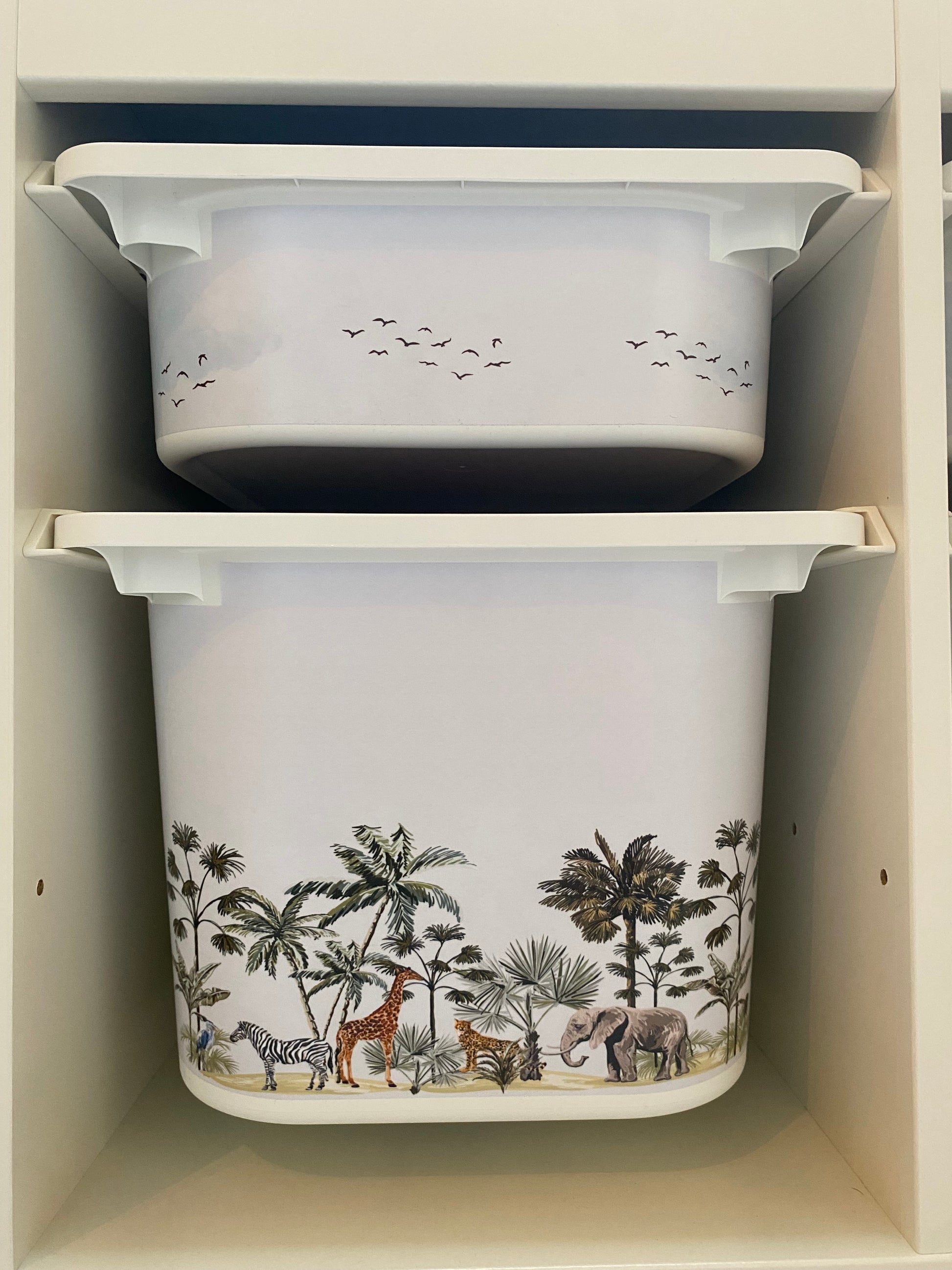 Ikea trofast sticker, Jungle