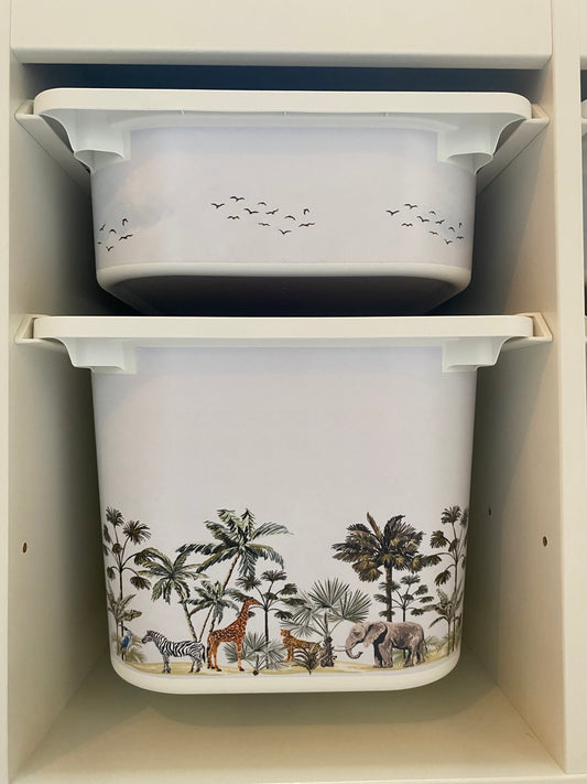 Ikea trofast sticker, Jungle